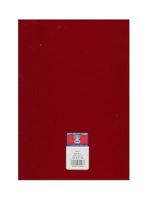 Midwest Clear Colored Pvc Sheets .010 In./.23 Mm Red [Pack Of 8] (8PK-704-03)