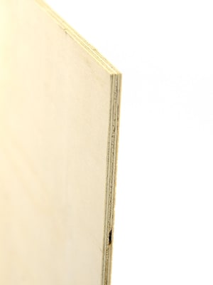 Midwest Thin Birch Plywood Model Grade 1/4 In. 12 In. X 24 In. [Pack Of 2] (2PK-5246)