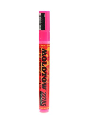 Molotow One4All Acrylic Paint Markers, Assorted Tips, Neon Pink Fluorescent, 3/Pack (00088)