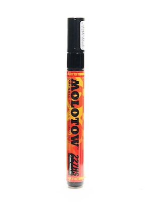 Molotow One4All Acrylic Paint Markers, Assorted Tips, Signal Black, 3/Pack (00074)