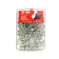 Moore Push Pins Clear Plastic Pack Of 100 [Pack Of 3] (3PK-2P-100-CR)