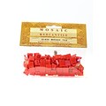 Mosaic Mercantile Solid Color Vitreous Glass Mosaic Tile Tomato Red 3/8 In. 1/6 Lb. Bag [Pack Of 6] (6PK-TOMMINI1/6)