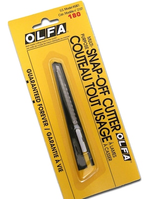 Olfa Multi-Purpose Snap-Off Cutter Cutter [Pack Of 6] (6PK-5001)