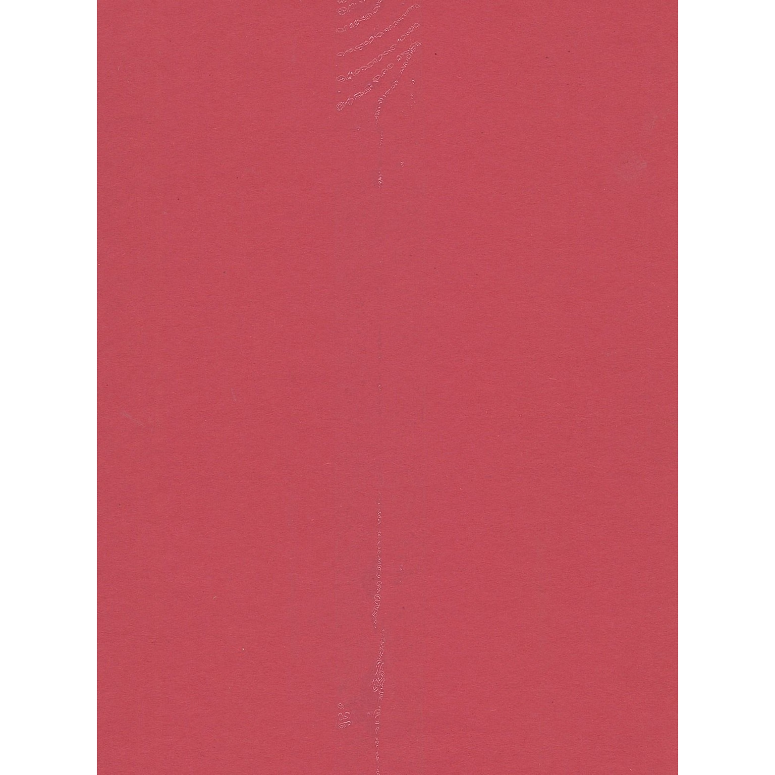 Pacon 12 x 18 Construction Paper, Holiday Red, 50 Sheets/Pack, 5/Pack (75007-PK5)