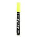 Pebeo Setaskrib Markers, Brush Tip, Fluorescent Yellow Original, 6/Pack (91000)