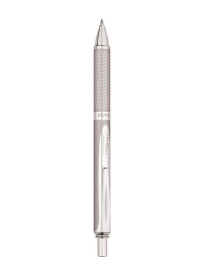 Pentel Energel Alloy Rt Gel Pen Medium Point, Silver Ink, 3/Pack, (3PK-BL407-A)