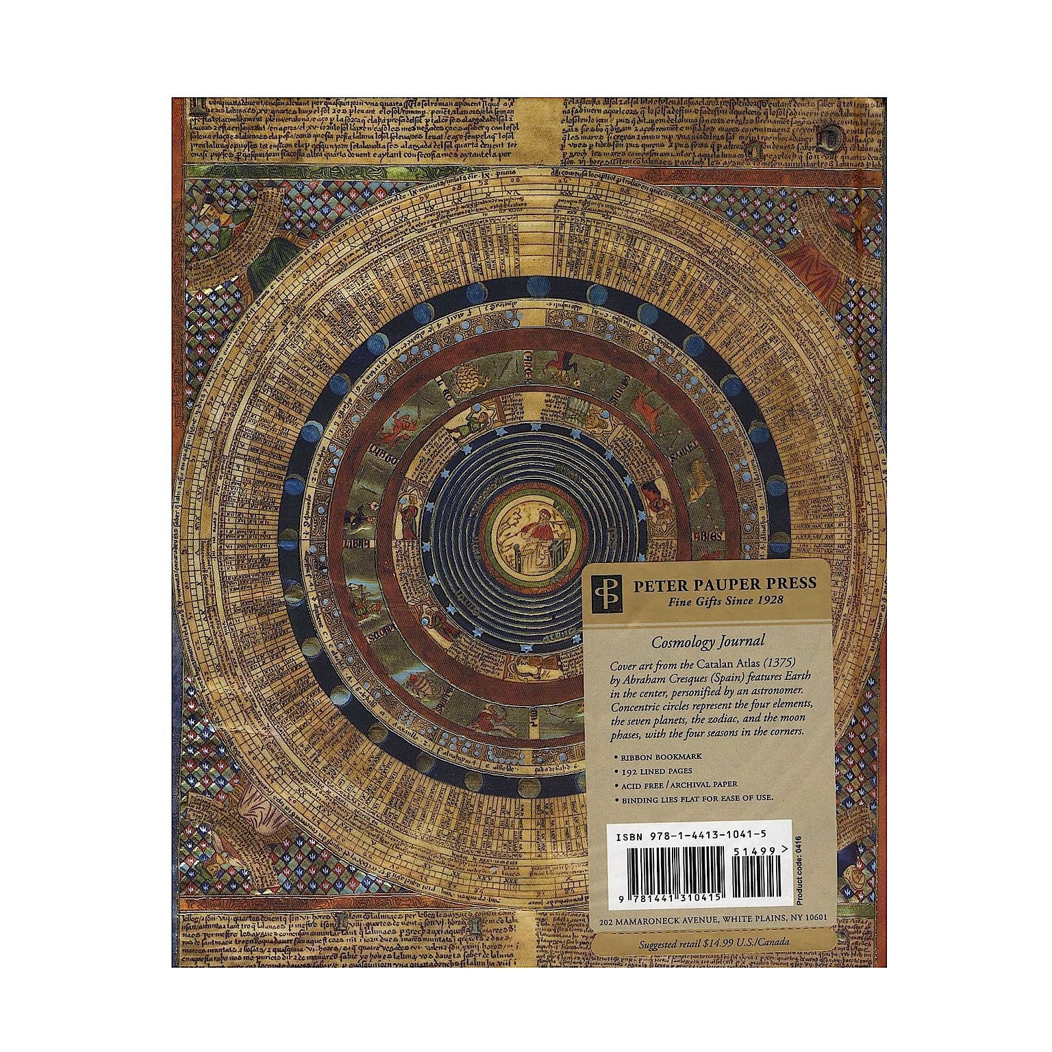 Peter Pauper Oversized Journals Cosmology 7 1/4 In. X 9 In. 192 Pages [Pack Of 2] (2PK-9781441310415)