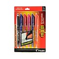 Pilot Frixion Ball Erasable Gel Pens Black, Blue, Red, Pink, Purple, Orange Set Of 6 0.7 Mm [Pack Of 2] (2PK-FX7C6001)