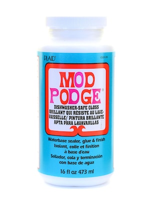 Plaid Mod Podge Medium Formulas Dishwasher Safe Gloss 16 Oz. [Pack Of 2] (2PK-CS25139)