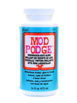 Plaid Mod Podge Medium Formulas Dishwasher Safe Gloss 16 Oz. [Pack Of 2] (2PK-CS25139)