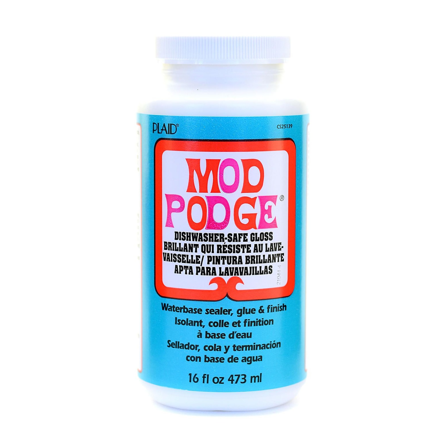 Plaid Mod Podge Medium Formulas Dishwasher Safe Gloss 16 Oz. [Pack Of 2] (2PK-CS25139)