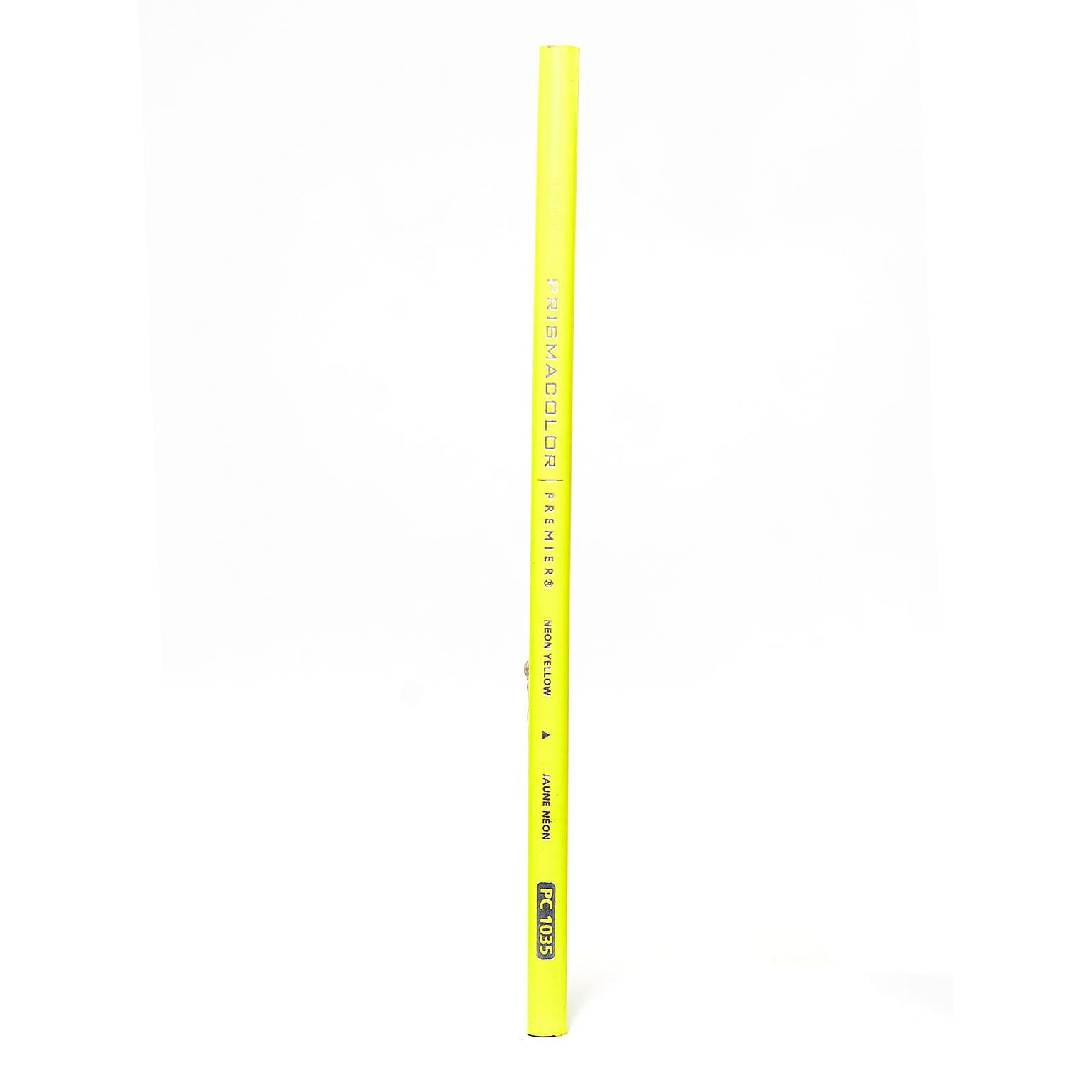 Prismacolor Premier Colored Pencils (Each) Neon Yellow 1035 [Pack Of 12] (12PK-1800047)