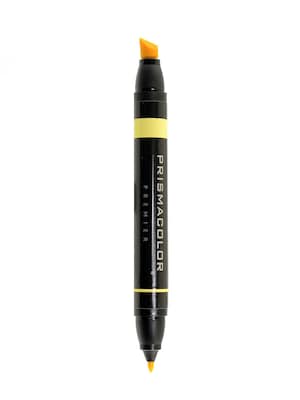Prismacolor Premier Double-Ended Art Markers Deco Yellow 131 [Pack Of 6] (6PK-3543)