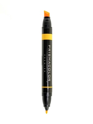 Prismacolor Premier Double-Ended Art Markers Sunburst Yellow 017 [Pack Of 6] (6PK-1040)