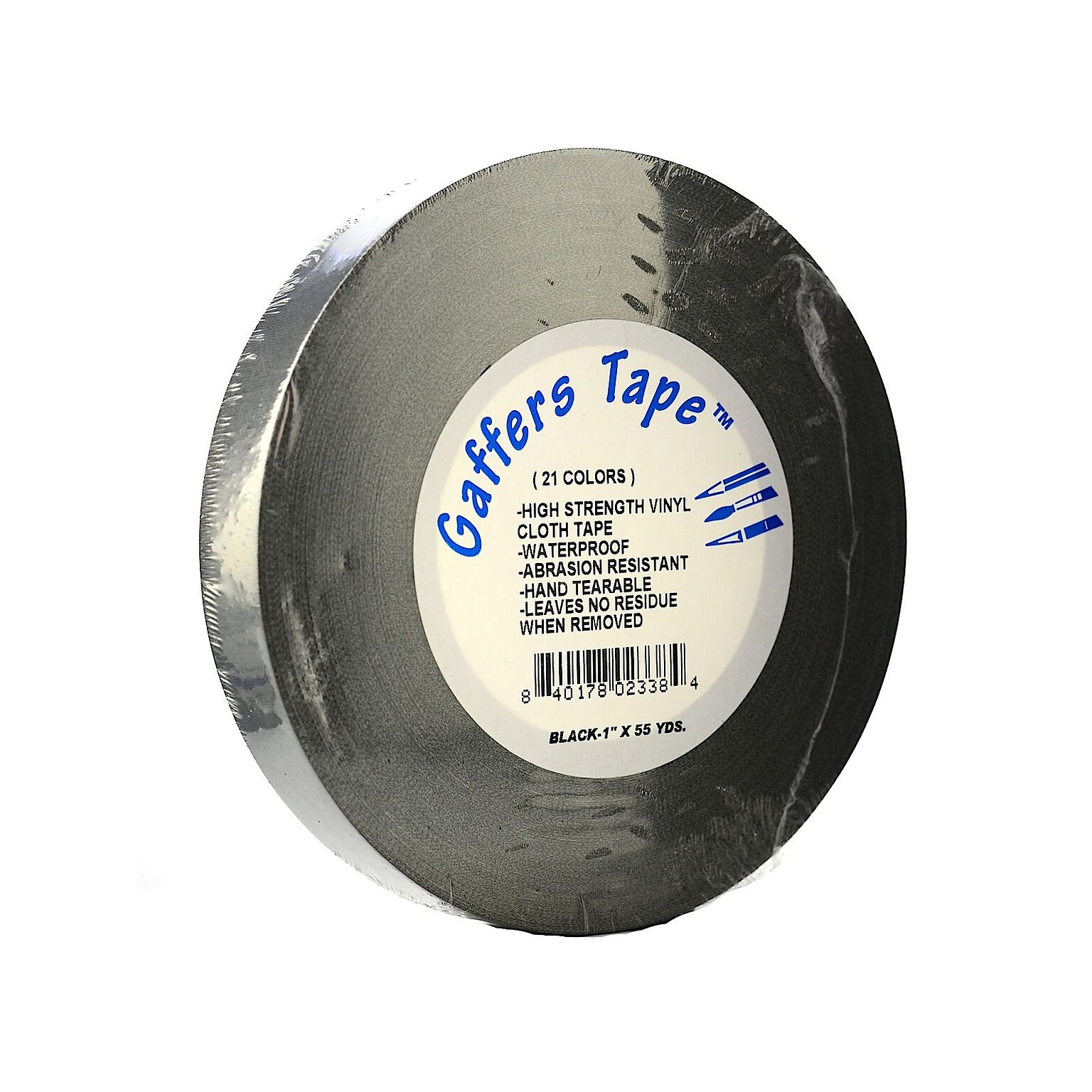 Pro Tapes Pro-Gaffer Tape 1 In. X 60 Yd. (PG1BLA)