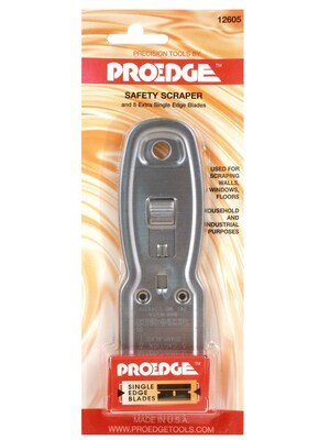 Proedge Safety Scraper Scraper And 5 Blades [Pack Of 8] (8PK-12605)