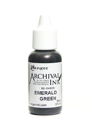 Ranger Archival Ink Cobalt 1/2 Oz. Bottle [Pack Of 6] (6PK-ARR30768)
