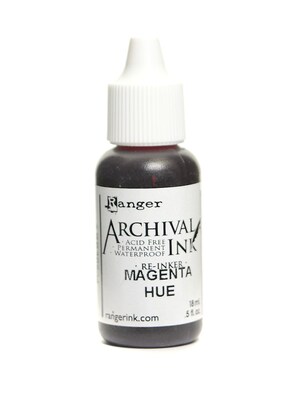 Ranger Archival Ink Magenta Hue 1/2 Oz. Bottle [Pack Of 6] (6PK-ARR30904)