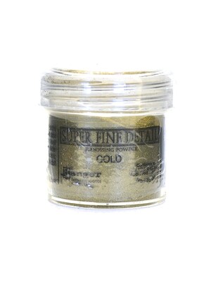 Ranger Basics Embossing Powder Super Fine Gold 1 Oz. Jar [Pack Of 4] (4PK-EPJ37408)