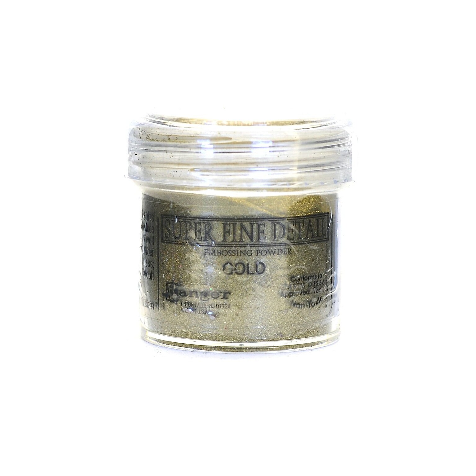 Ranger Basics Embossing Powder Super Fine Gold 1 Oz. Jar [Pack Of 4] (4PK-EPJ37408)