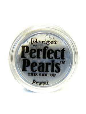 Ranger Perfect Pearls Powder Pigments Pewter Jar [Pack Of 6] (6PK-PPP21858)