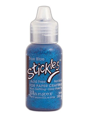 Ranger Stickles Glitter Glue True Blue 0.5 Oz. Bottle [Pack Of 6] (6PK-SGG29052)