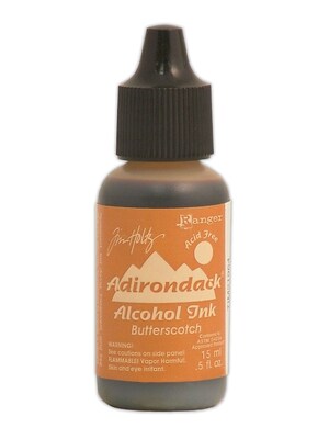 Ranger Tim Holtz Adirondack Alcohol Inks Butterscotch Earthtones 0.5 Oz. Bottle [Pack Of 6] (6PK-TIM21964)