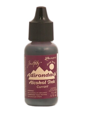 Ranger Tim Holtz Adirondack Alcohol Inks Currant Earthtones 0.5 Oz. Bottle [Pack Of 6] (6PK-TIM22008)