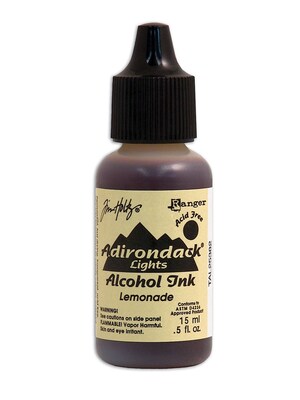 Ranger Tim Holtz Adirondack Alcohol Inks, Lemonade Lights, 0.5 Oz., 6/Pack (6PK-TAL25382)