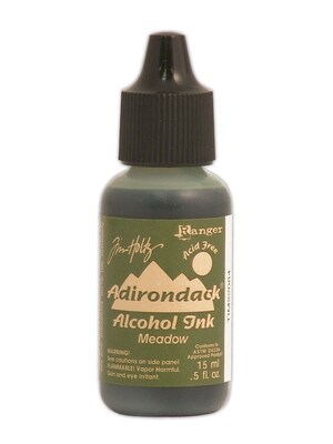 Ranger Tim Holtz Adirondack Alcohol Inks Meadow Earthtones 0.5 Oz. Bottle [Pack Of 6] (6PK-TIM22084)