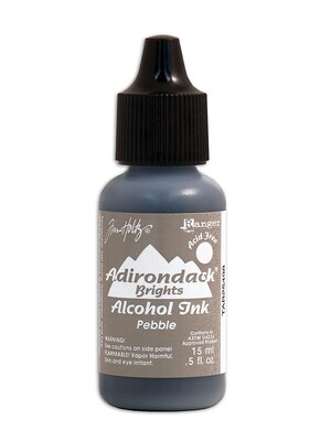 Ranger Tim Holtz Adirondack Alcohol Inks Pebble Brights 0.5 Oz. Bottle [Pack Of 6] (6PK-TAB25498)