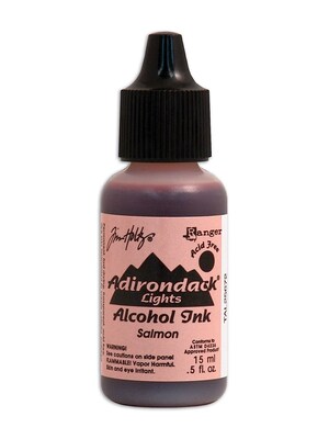 Ranger Tim Holtz Adirondack Alcohol Inks Salmon Lights 0.5 Oz. Bottle [Pack Of 6] (6PK-TAL25672)