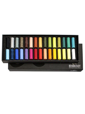 Rembrandt Soft Pastel Sets Assorted Half Size Set Of 30 (100515683)