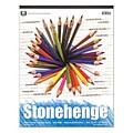 Rising Stonehenge 11 x 14 Drawing Sketch Pad, 15 Sheets/Pad (70643)