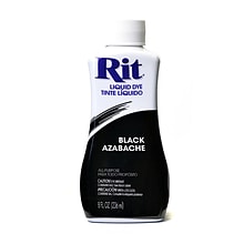 Rit Dyes Black Liquid 8 Oz. Bottle [Pack Of 4] (4PK-8159)