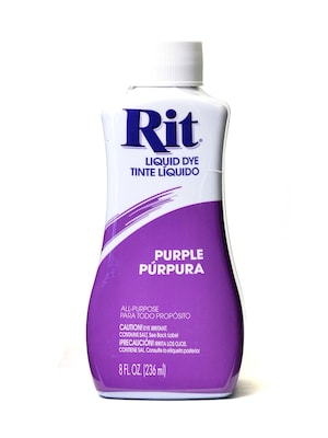 Rit Dyes Purple Liquid 8 Oz. Bottle [Pack Of 4] (4PK-8139)
