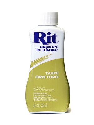 Rit Dyes Taupe Liquid 8 Oz. Bottle [Pack Of 4] (4PK-8349)
