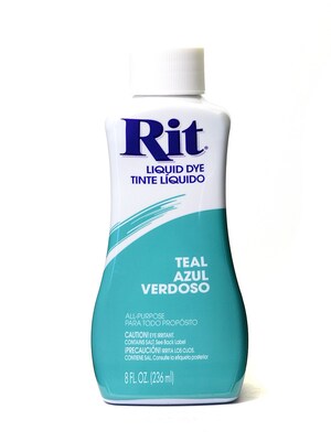 Rit Dyes Teal Liquid 8 Oz. Bottle [Pack Of 4] (4PK-8049)