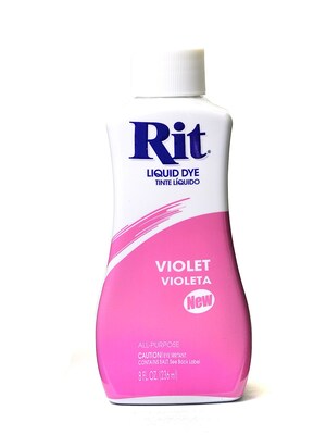 Rit Dyes Violet Liquid 8 Oz. Bottle [Pack Of 4] (4PK-8179)