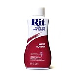 Rit Dyes Wine Liquid 8 Oz. Bottle [Pack Of 4] (4PK-8109)
