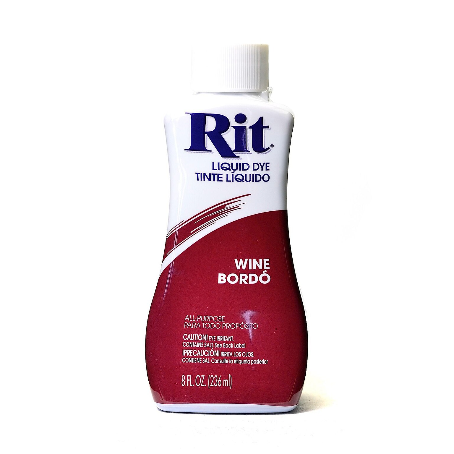 Rit Dyes Wine Liquid 8 Oz. Bottle [Pack Of 4] (4PK-8109)