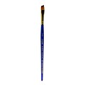 Robert Simmons Sapphire Series Synthetic Brushes Short Handle 3/8 In. Angle Shader S57 (215057010)