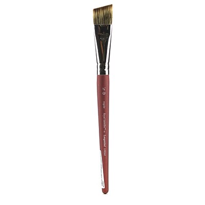 Royal  And  Langnickel Royal Sabletek Brushes Short Handle 3/4 In. Angular L95060 (L95060-3/4)