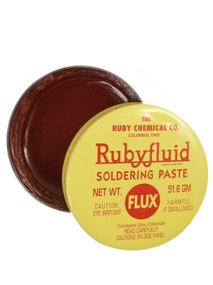 Rubyfluid Soldering Paste Flux 2 Oz. [Pack Of 5] (5PK-388)