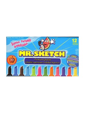 Sanford Mr. Sketch Marker Sets Set Of 12 [Pack Of 2] (2PK-1905069)