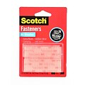 Scotch Fasteners 2 Sets of All-Weather Strips, 1 x 3, Clear, 6/Pack (54895-PK6)