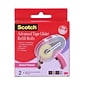Scotch Tape Glider Refill Rolls Box Of 2 Adhesive Transfer Tape 1/4 In. [Pack Of 6] (6PK-085-R)