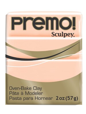 Sculpey Premo Premium Polymer Clay Beige 2 Oz. [Pack Of 5] (5PK-PE02-5092)