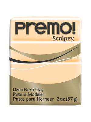 Sculpey Premo Premium Polymer Clay Ecru 2 Oz. [Pack Of 5] (5PK-PE02-5093)