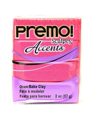 Sculpey Premo Premium Polymer Clay Magenta Pearl 2 Oz. [Pack Of 5] (5PK-PE02-5029)